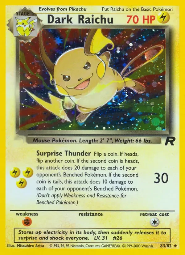 Dunkles Raichu