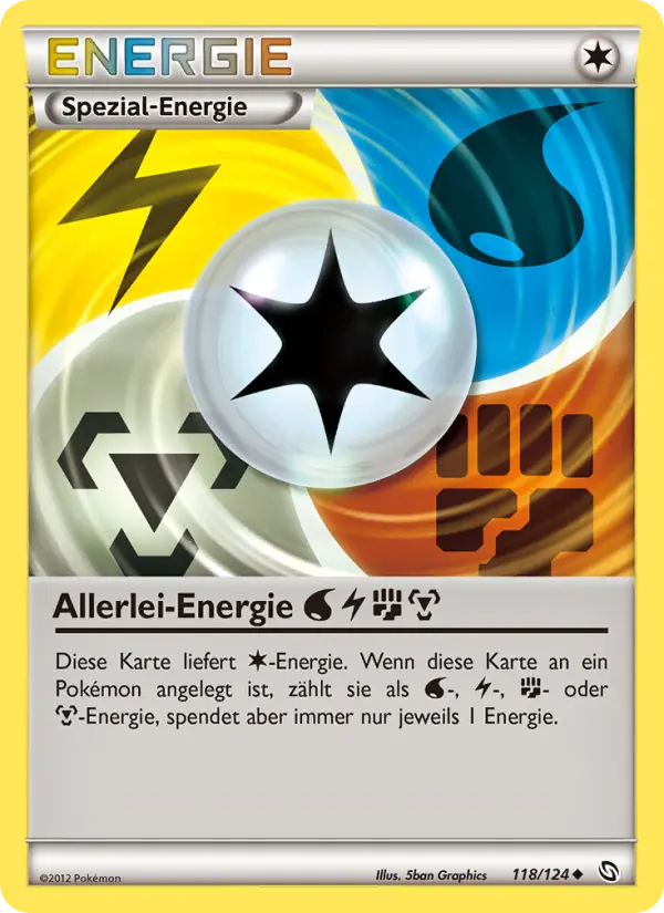 Allerlei-Energie WaterLightningFightingMetal