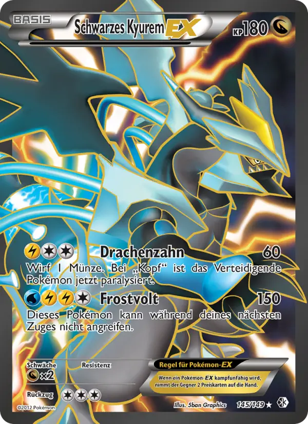Schwarzes Kyurem-EX