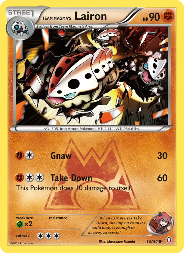 Team Magma's Stollrak