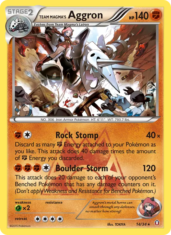 Team Magma's Stolloss
