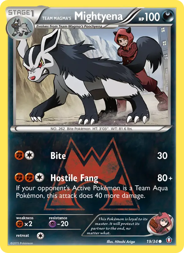Team Magma's Magnayen