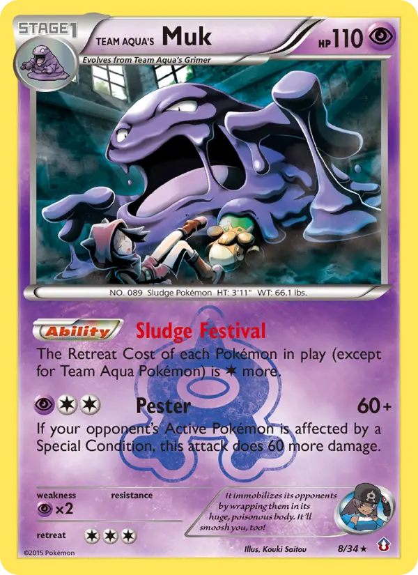 Team Aqua's Sleimok