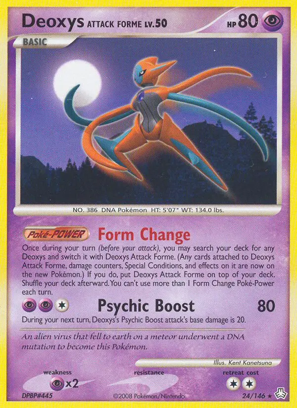 Deoxys Angriffsform