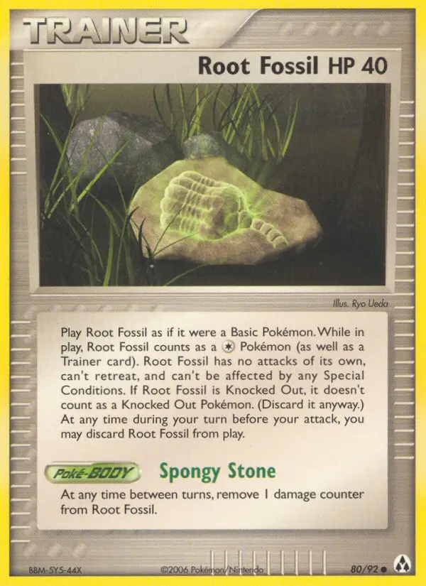 Wurzelfossil