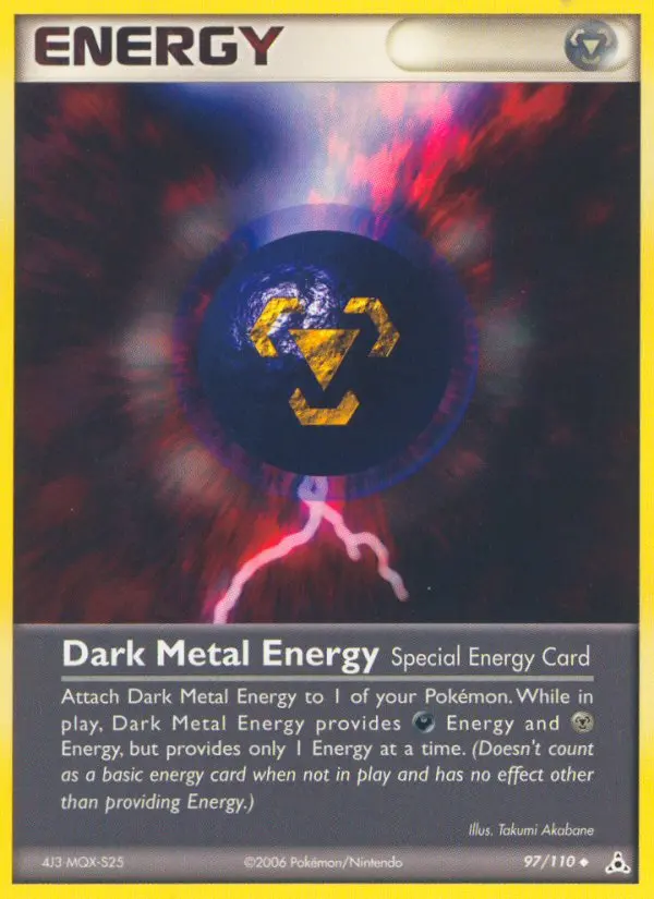 Finstere Metall-Energie