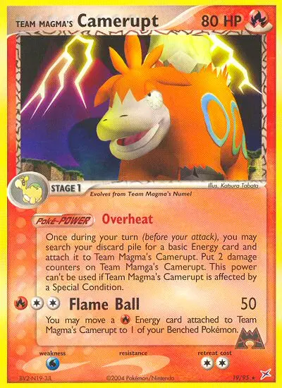Team Magmas Camerupt
