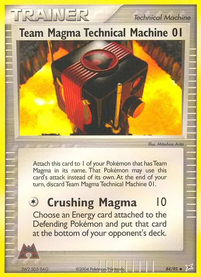 Team Magma Technische Maschine
