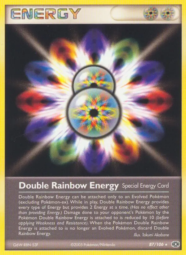 Doppelte Regenbogen Energie