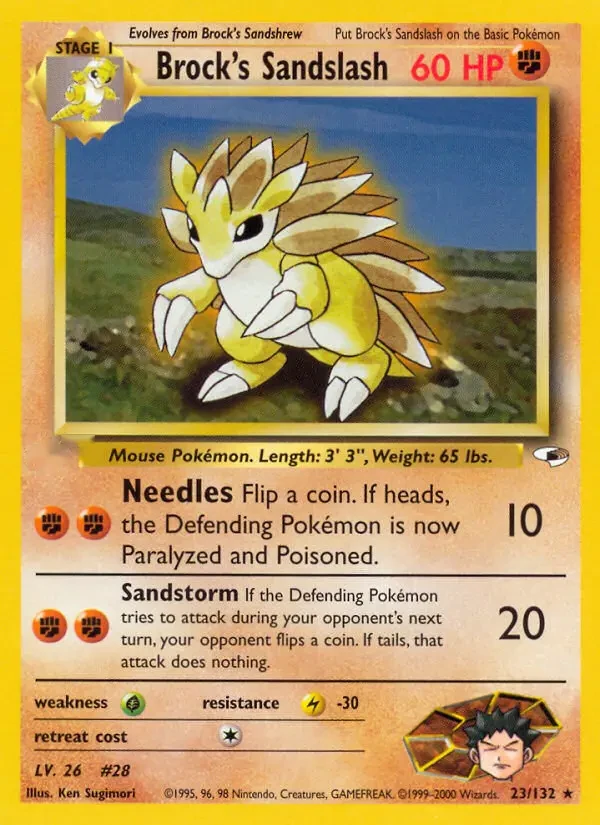 Brock's Sandslash