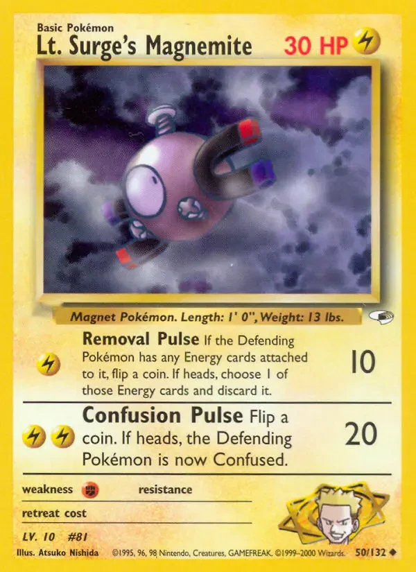 Lt. Surge's Magnemite