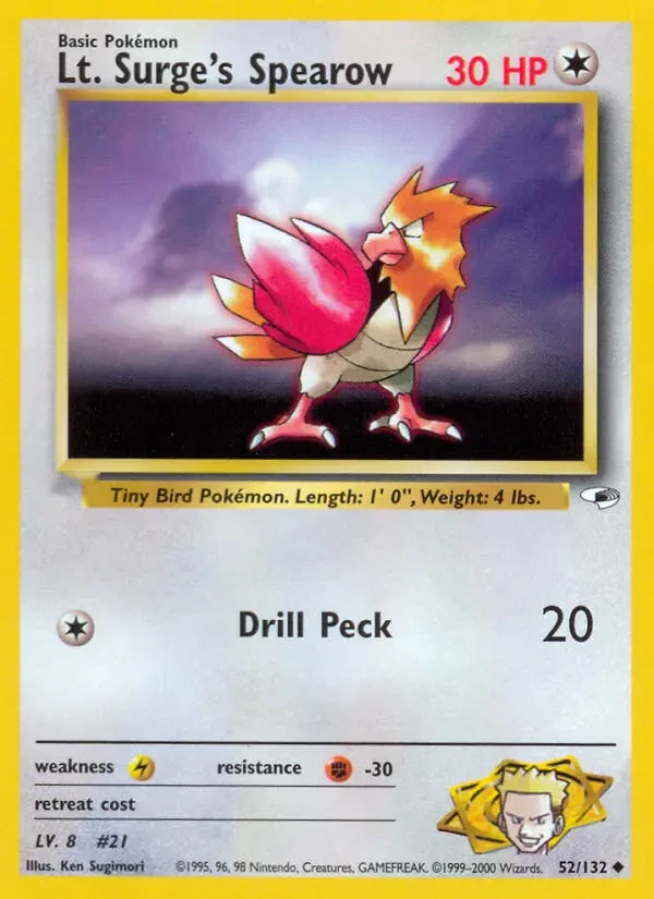 Lt. Surge's Spearow