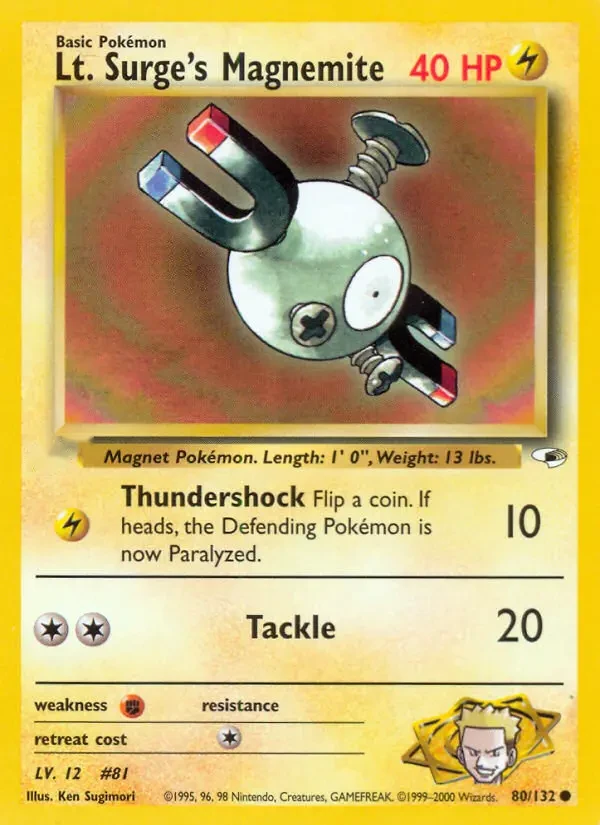 Lt. Surge's Magnemite