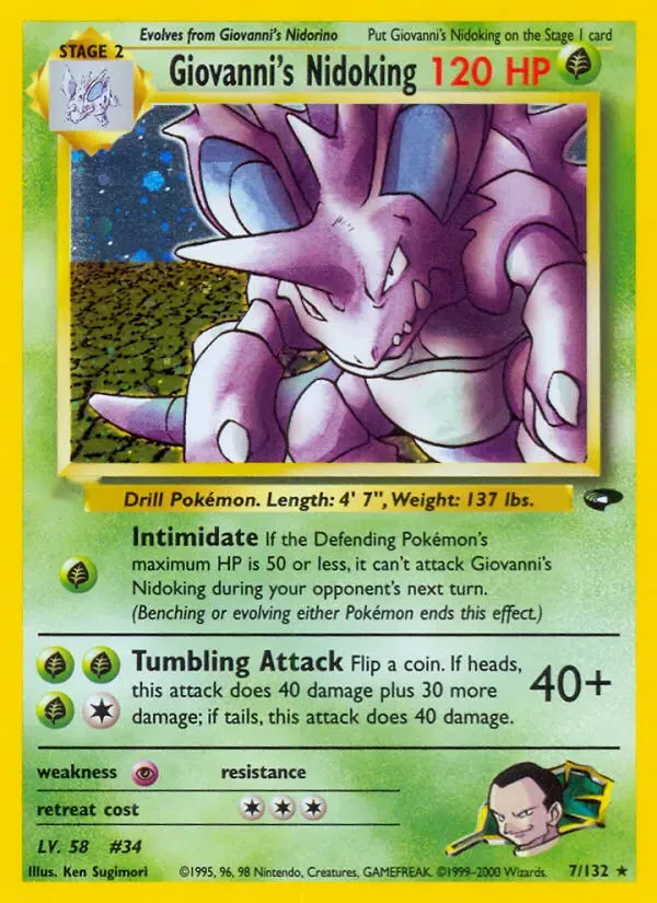 Giovanni's Nidoking