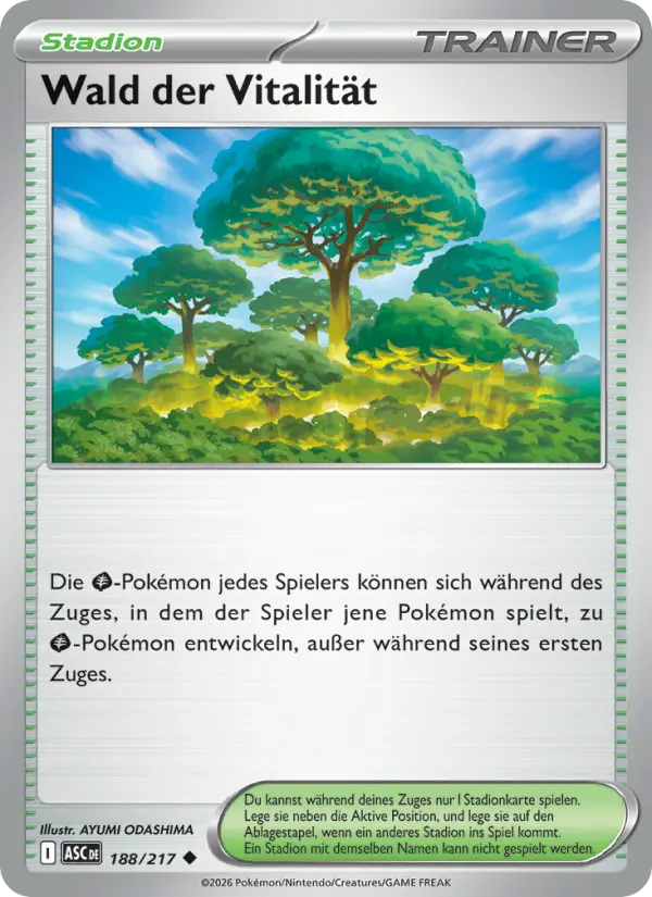 Wald der Vitalität