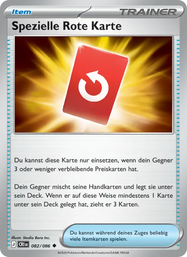 Spezielle Rote Karte