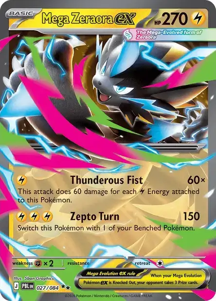 Mega Zeraora ex