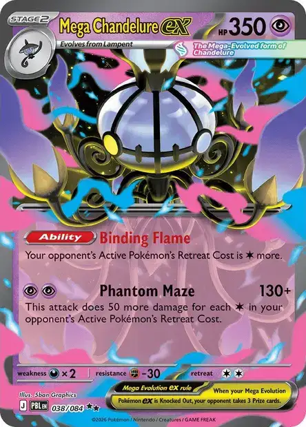 Mega Chandelure ex