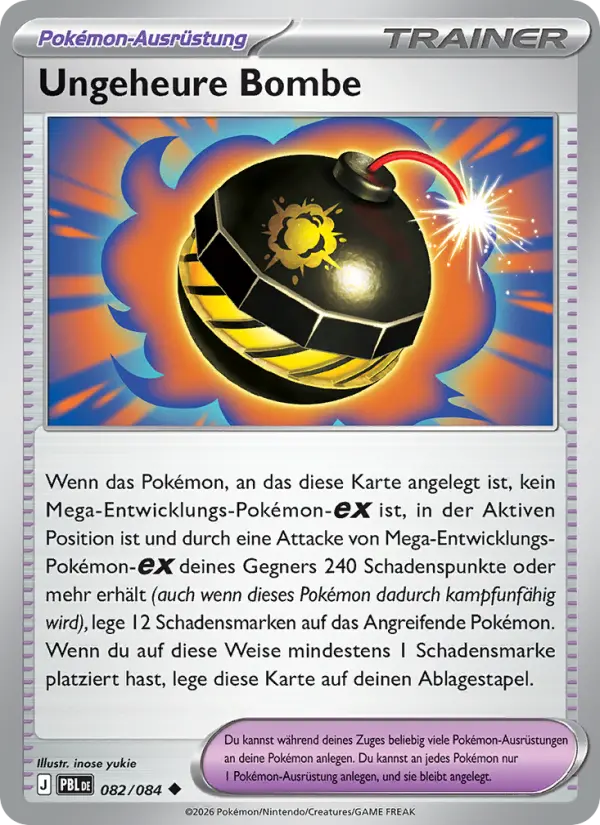 Ungeheure Bombe