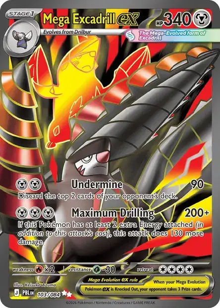 Mega Excadrill ex