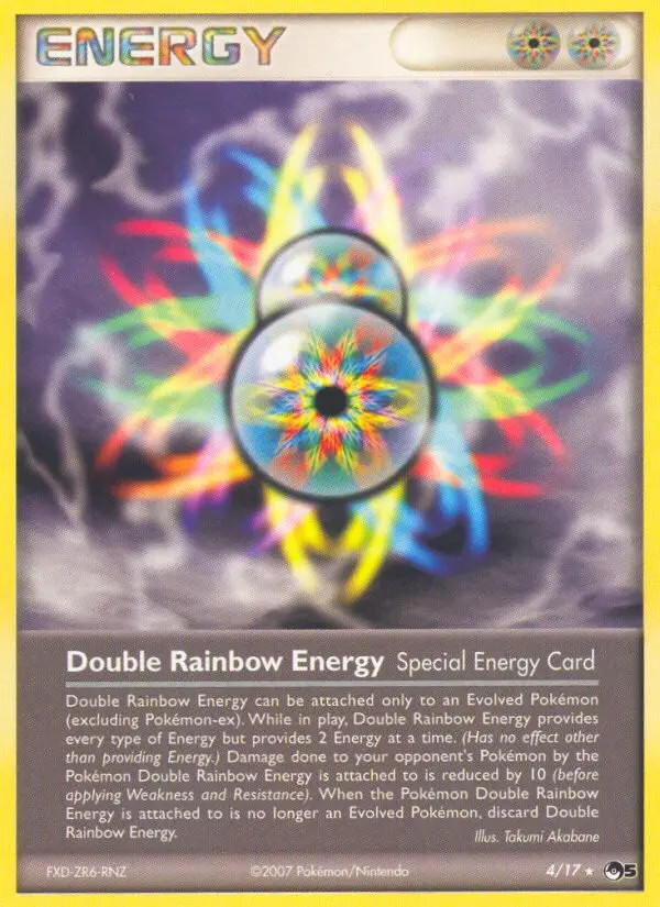 Doppelte Regenbogen Energie