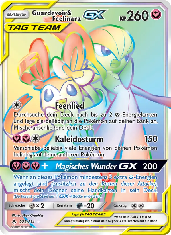 Guardevoir & Feelinara GX