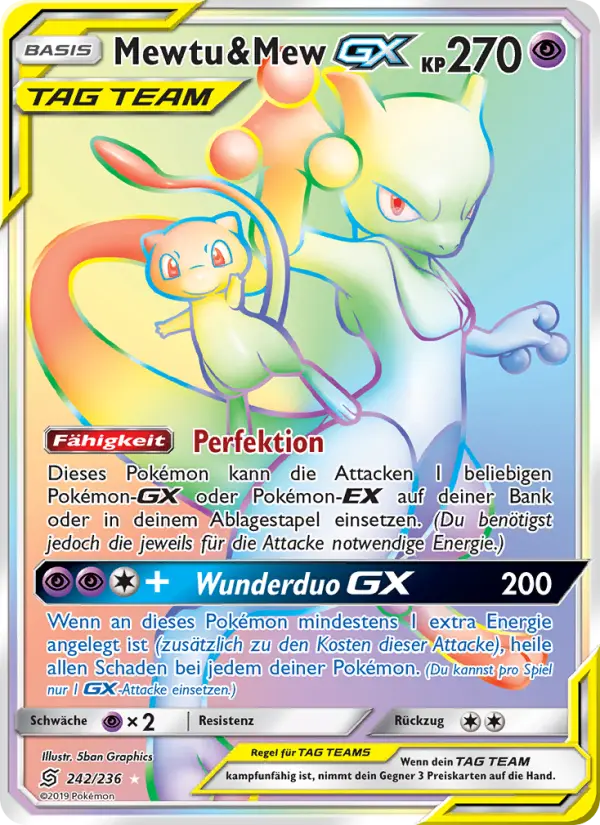 Mewtu & Mew GX