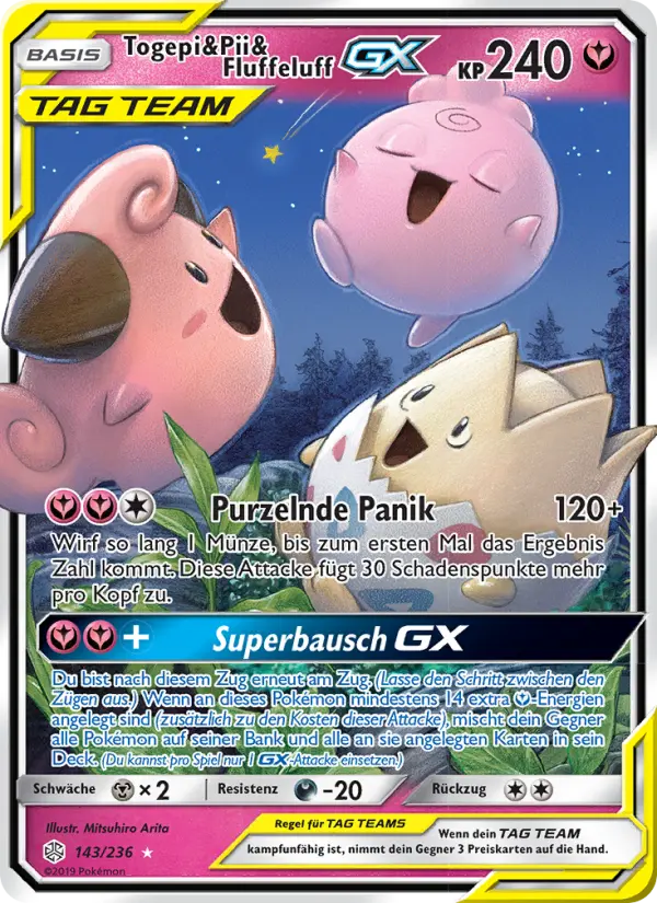 Togepi & Pii & Fluffeluff
