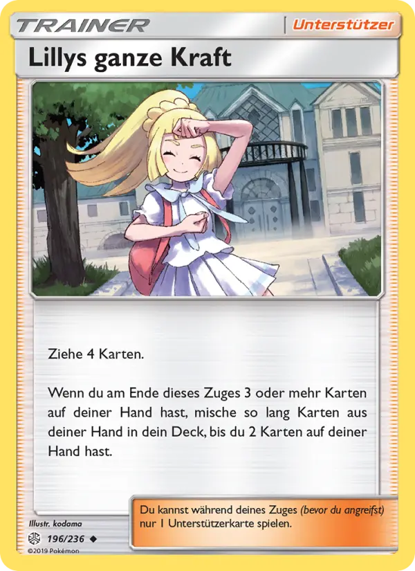 Lillys ganze Kraft