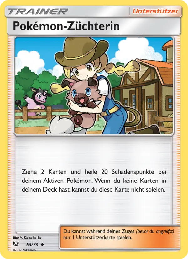 Éleveuse de Pokémon