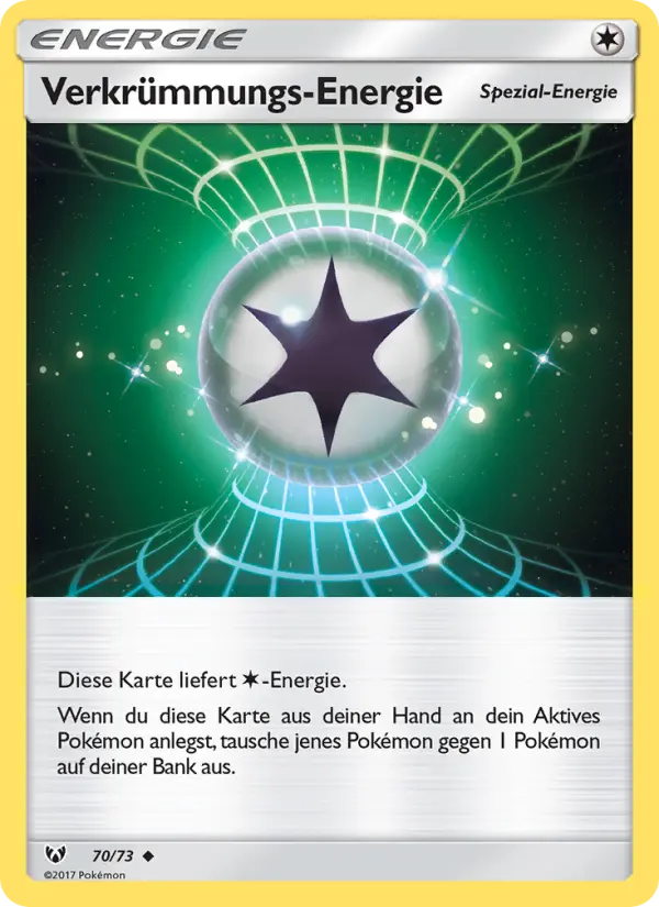 Verkrümmungs-Energie