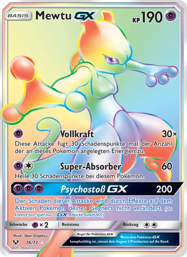Mewtu GX