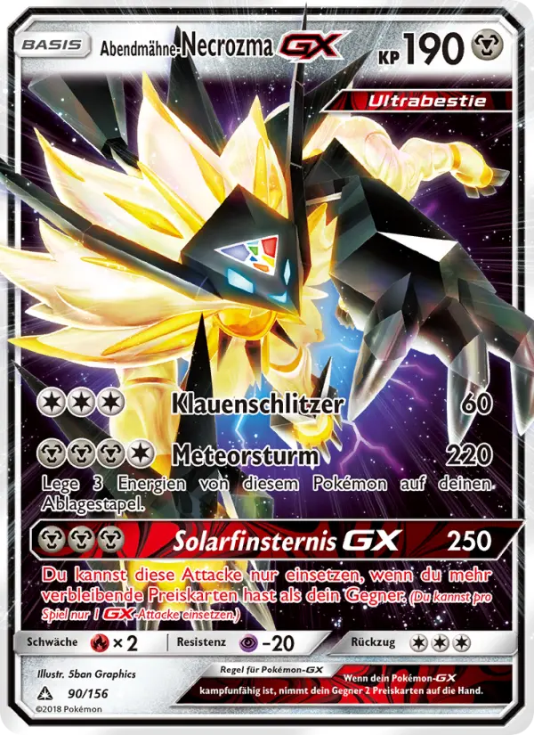 Abendmähne-Necrozma GX