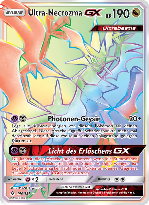 Ultra Necrozma GX