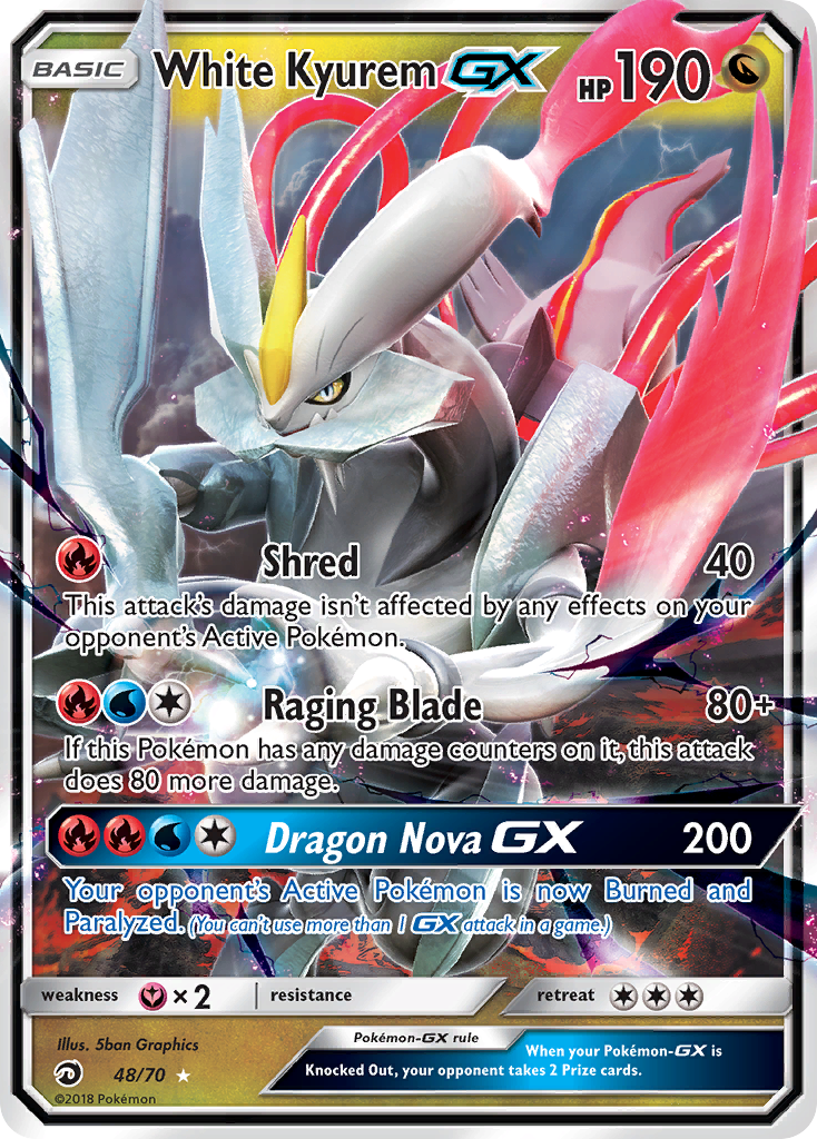 Weißes Kyurem GX