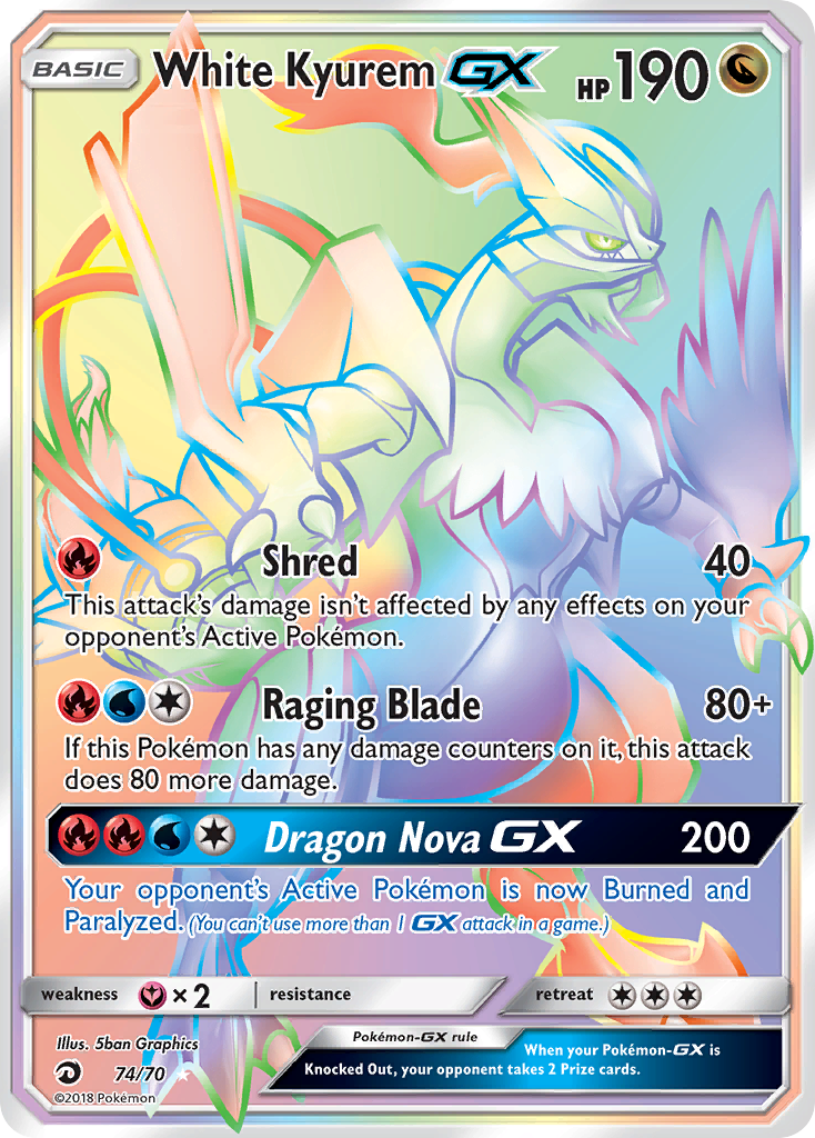 Weißes Kyurem GX