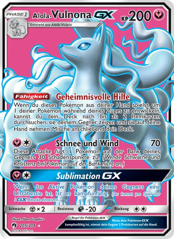 Alola Vulnona GX