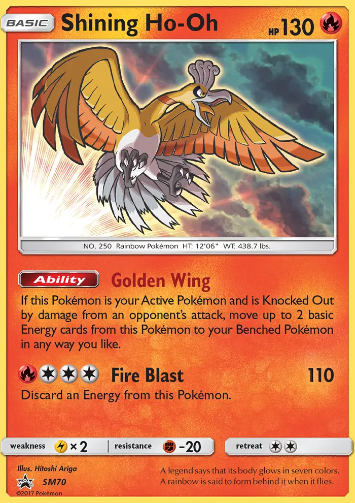 Schimmerndes Ho-Oh