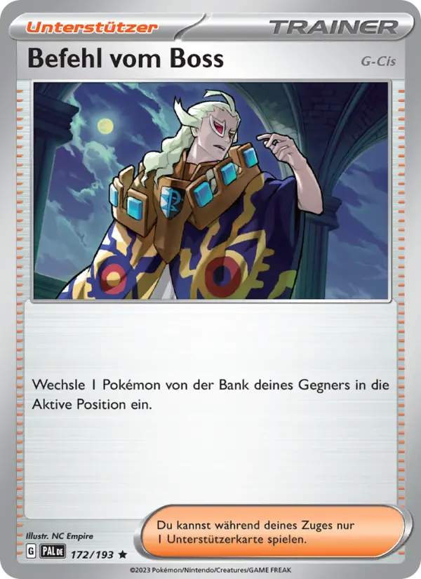 Befehl vom Boss