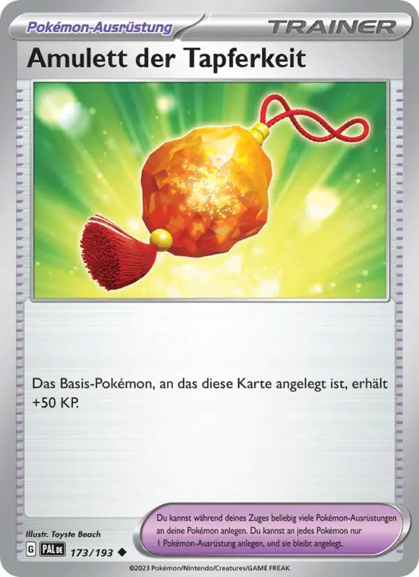 Amulett der Tapferkeit
