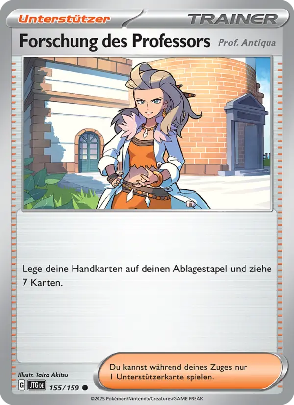 Forschung des Professors
