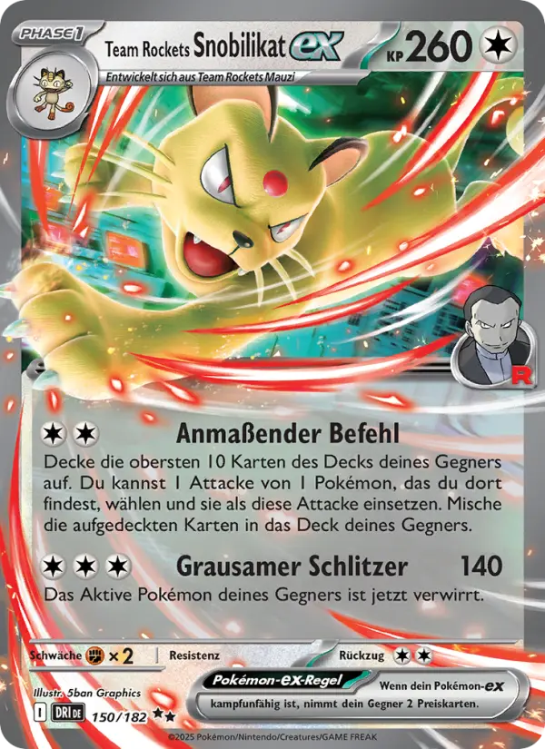 Team Rockets Snobilikat-ex