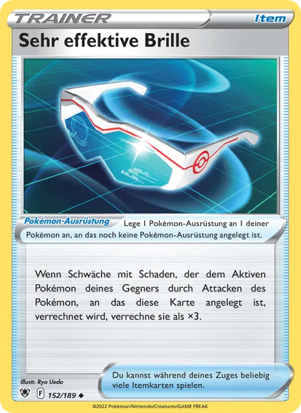 Sehr effektive Brille