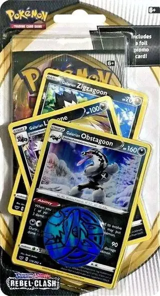 Rebel Clash Premium Checklane Blister [Galarian Obstagoon]