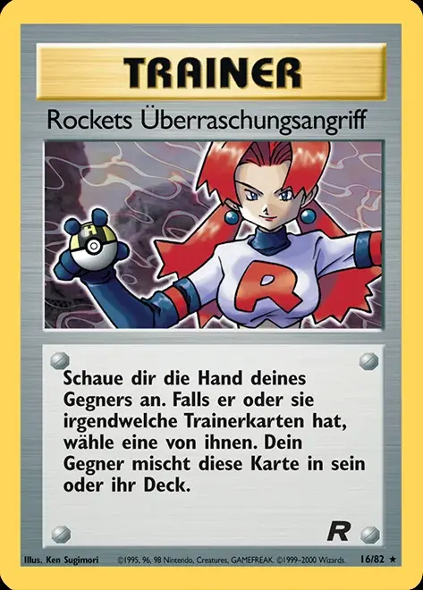Rockets Überraschungsangriff