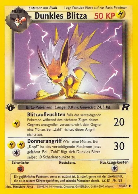 Dunkles Blitza