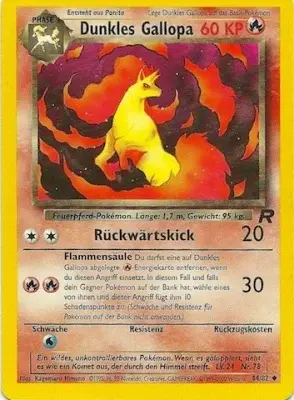 Dunkles Gallopa