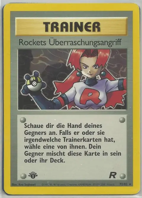 Rockets Überraschungsangriff
