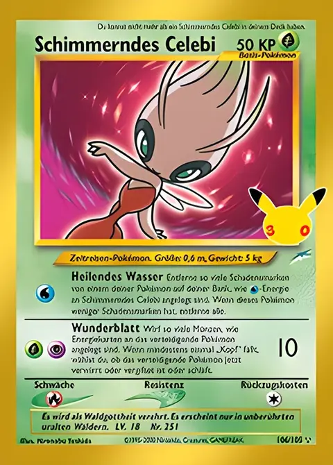 Schimmerndes Celebi