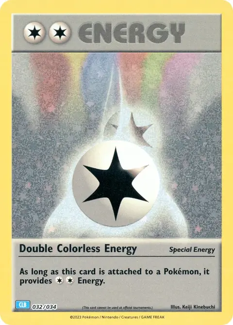 Doppelte farblose Energie